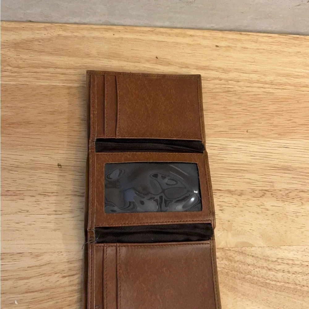 Las Vegas Raiders Genuine Leather Embossed Tri-Fold Wallet